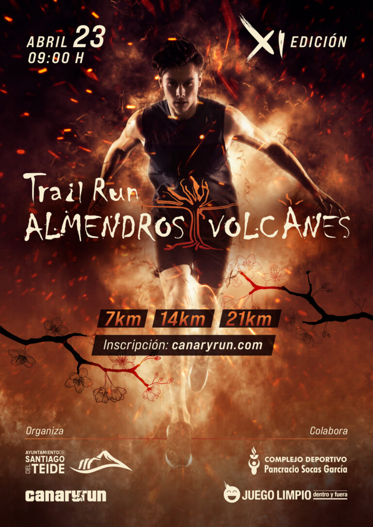 400 corredores se dieron cita el pasado domingo 23 de abril para participar en la XI edición del Trail Run Almendros y Volcanes.