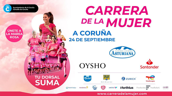 La X Carrera de la Mujer de A Coruña "Central Lechera Asturiana" se presenta como la sexta etapa del XIX Circuito Carrera de la Mujer.