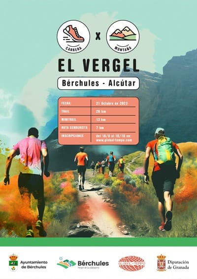 Primera edición de la CxM El Vergel, organizada por el Ayto de Bérchules, se llevará a cabo con el respaldo de la Diputación de Granada.