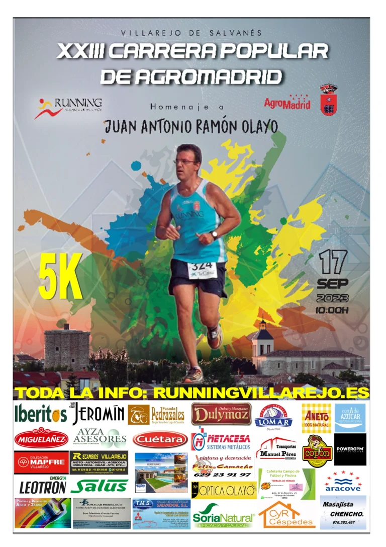 La Carrera Popular de AgroMadrid regresa en su vigésimo tercera edición, consolidándose como uno de los eventos atléticos más emblemáticos.