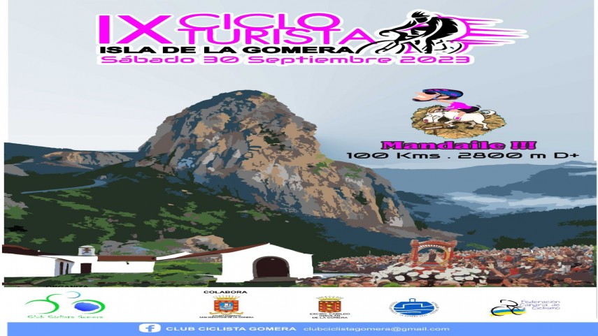 El 30 de septiembre de 2023, La Gomera se convertirá en el anfitrión de la novena edición del Ciclo Isla de La Gomera.