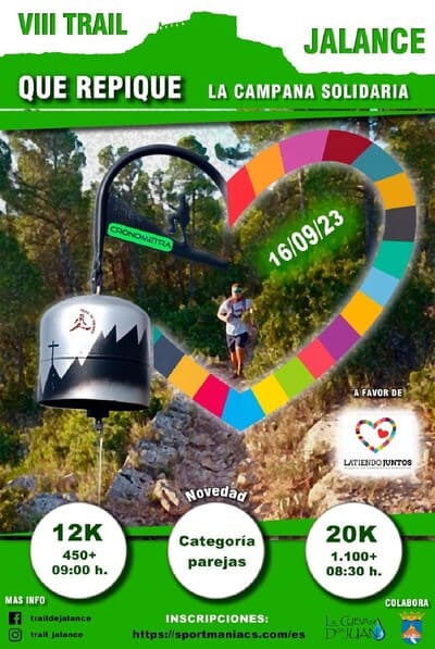 El próximo sábado 16 de septiembre de 2023, las montañas de Jalance serán testigo de la octava edición del Trail de Jalance.