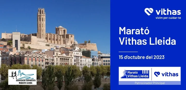 La Asociación Deportiva Maratón Lleida, compuesta por atletas activos y exatletas, organiza la Maratón Vithas Lleida