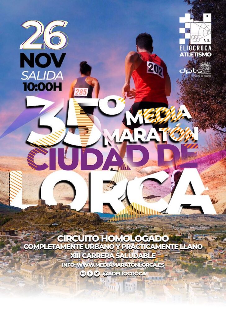 El XXXV Medio Maratón Ciudad de Lorca es un evento deportivo de gran relevancia que atrae a corredores y entusiastas del running.