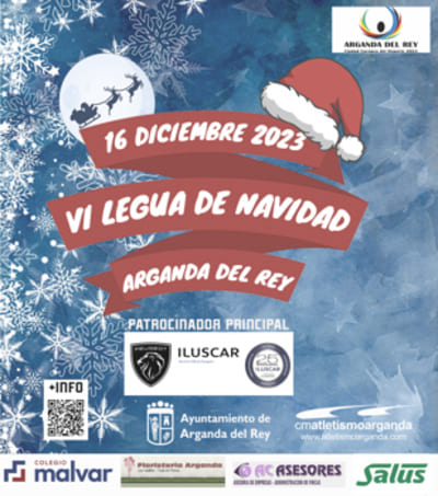 El próximo sábado 16 de diciembre, Arganda del Rey se prepara para vivir la sexta edición de su ya icónica Legua de Navidad