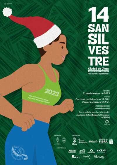 El último día del año en Cieza, Murcia, se celebra una de las carreras más esperadas: la XIV San Silvestre "Ciudad de Cieza" 2023