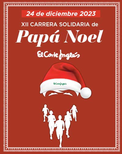 La XII Carrera El Corte Inglés Papá Noel vuelve y trae consigo una oportunidad para combinar la diversión navideña con el espíritu solidario.