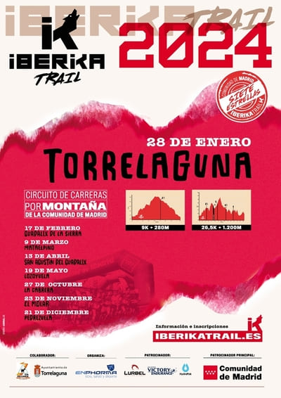 El Iberika Trail Comunidad de Madrid 7 Estrellas brinda una experiencia única, este próximo 28 de enero le toca el turno a Torrelaguna.