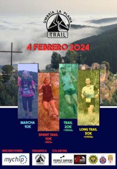 El Club de Deportes de Montaña Trail Umbría - La Plana presenta la undécima edición del Trail Umbría, que tendrá lugar en Enguera.