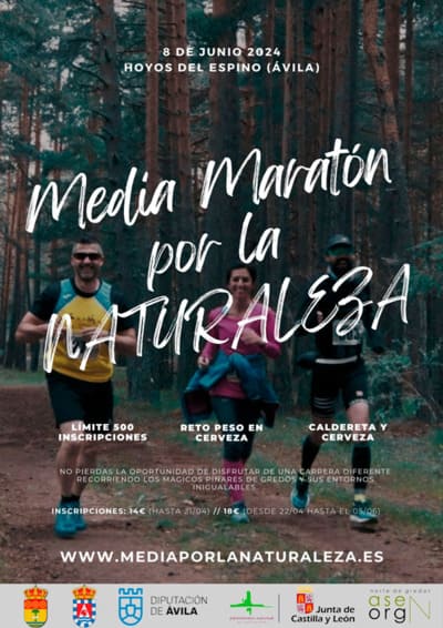 La XI Media Maratón por la Naturaleza está a punto de volver con una experiencia única en el hermoso Parque Regional de la Sierra de Gredos.La XI Media Maratón por la Naturaleza está a punto de volver con una experiencia única en el hermoso Parque Regional de la Sierra de Gredos.