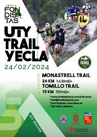 El Club Fondistas Yecla y la FAMU se unen nuevamente para llevar a cabo la emocionante UTY Trail Yecla 2024.