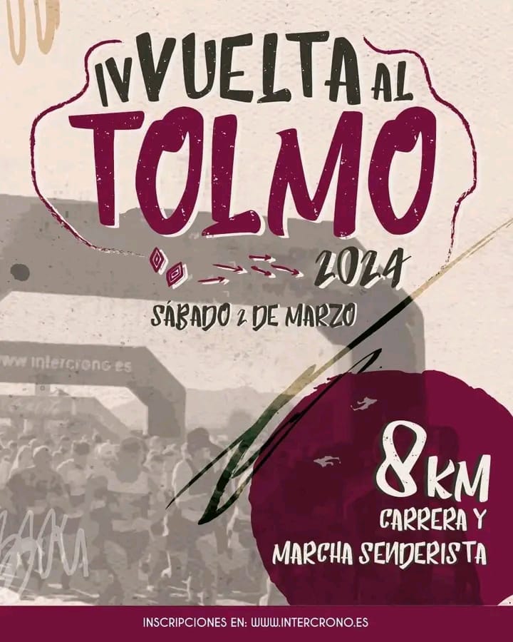 La IV Vuelta al Tolmo está lista para ofrecer una experiencia única el sábado 2 de marzo, organizada por Minateda Area de Servicio.