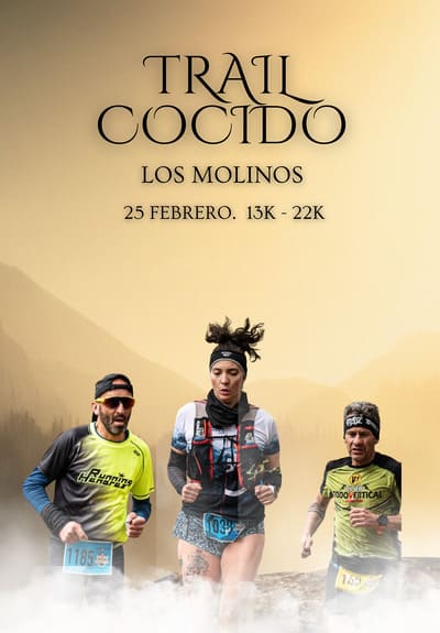 El Trail del Cocido será el 25 de febrero en Los Molinos, Madrid. Y es una de las etapas más emocionantes del VI Circuito Cuatro Desafíos.