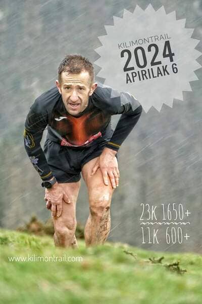 La XII edición del Kilimon Trail está programada para el sábado 6 de abril en Mendaro, Guipúzcoa, con salida y meta en el frontón Goñati.