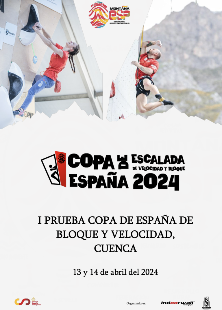 El próximo sábado 13 y el domingo 14 de abril, tendrá lugar I Prueba Copa de España de Bloque y Velocidad, en Cuenca.
