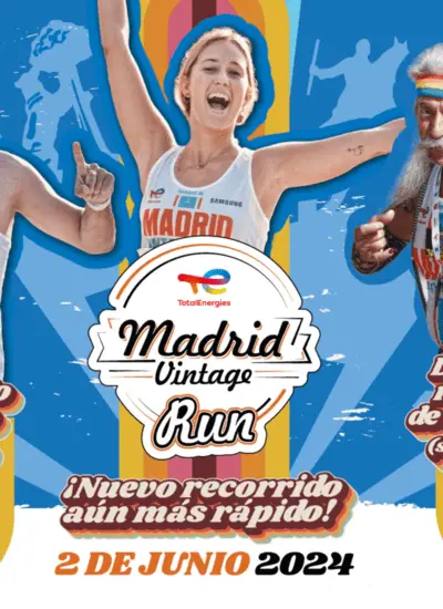 La Madrid Vintage Run, patrocinada por TotalEnergies, promovida y organizada por la Asociación Deportiva MAPOMA