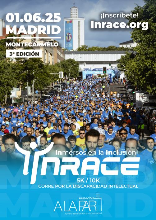 El domingo 1 de junio de 2025, el barrio madrileño de Montecarmelo acogerá la III InRACE, una carrera popular de 5 y 10 kilómetros