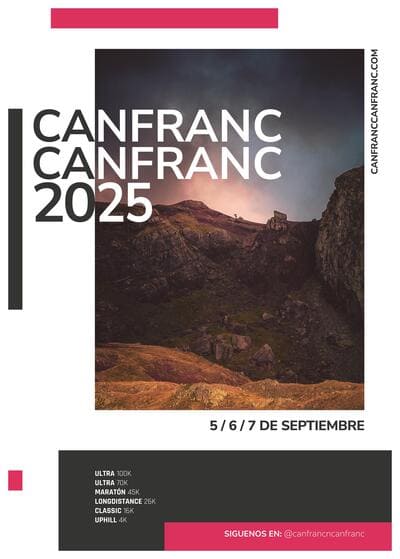 Canfranc, en la provincia de Huesca, acogerá una de las pruebas de ultra trail más icónicas del calendario europeo: la Canfranc-Canfranc