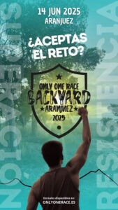El sábado 14 de junio de 2025, desde las 07:00 horas, se celebrará en el Estadio “El Deleite” de Aranjuez la Backyard Only One Race Aranjuez