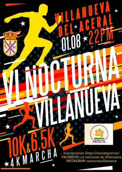 El próximo viernes 1 de agosto de 2025, la localidad abulense de Villanueva del Aceral celebrará la sexta edición de su Carrera Benéfica