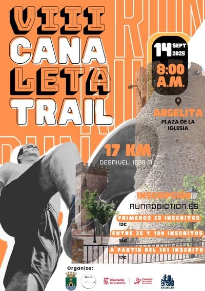 El domingo 14 de septiembre de 2025, la localidad castellonense de Argelita será escenario de la VIII edición de la Canaleta Trail Argelita.