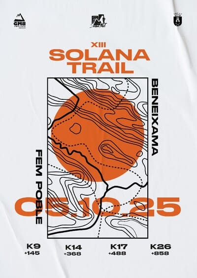 Beneixama se convertirá nuevamente en epicentro del trail running con la celebración de la XIII edición del Solana Trail Beneixama
