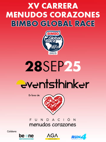 La XV Carrera Menudos Corazones – Bimbo Global Race se celebrará el domingo 28 de septiembre de 2025 en el Parque Juan Carlos I de Madrid.