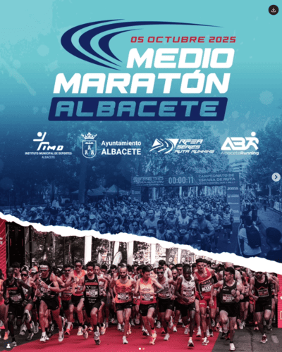 El próximo domingo 5 de octubre, Albacete se vestirá de gala para acoger la 28ª edición del Medio Maratón Internacional Ciudad de Albacete