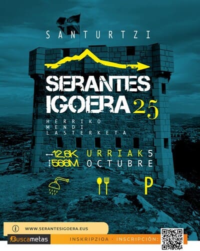 El próximo domingo 5 de octubre Santurtzi volverá a ser el epicentro del deporte popular con la celebración de la Serantes Igoera