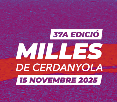 celebración de la 37ª edición de las Milles de Cerdanyola, una prueba clásica dentro del calendario del atletismo popular catalán.
