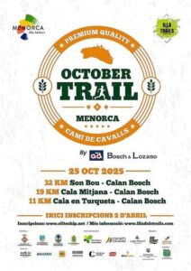 Hay carreras… y luego está la October Trail Menorca. Una de esas pruebas que no solo se corre con las piernas, sino también con los ojos