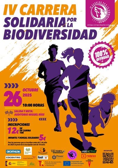 No todas las carreras son solo correr. Algunas, como la IV Carrera por la Biodiversidad, te hacen mover los pies y el corazón.