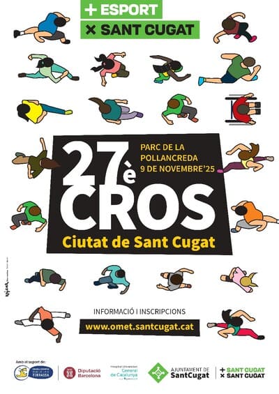 El 27è Cros Ciutat de Sant Cugat, que se celebrará el domingo 9 de noviembre de 2025, no es solo una carrera de 5,5 km