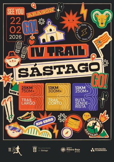 Llega el IV Trail Sástago, una prueba que ya se ha convertido en un clásico para los amantes del Trail Running en Aragón.