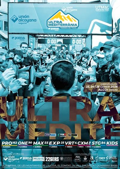 Gorga (Alicante) será el punto neurálgico de una de las pruebas más esperadas del año: la IV edición de la Ultra Mediterrània Terres de Trail