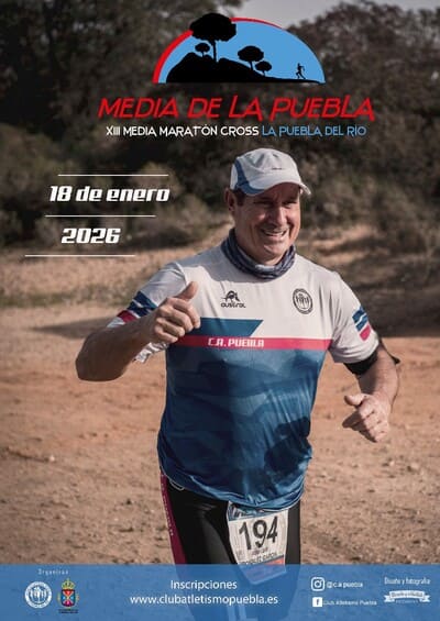 El próximo domingo 18 de enero La Puebla del Río volverá a ser el epicentro del running con la celebración de la XIII Media Maratón Cross