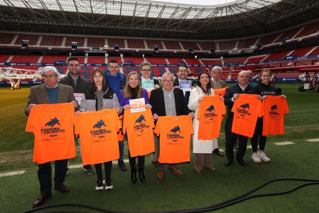 Pamplona tiene una cita muy especial este domingo 15 de febrero. Y no es una cita cualquiera. Se trata de la X Carrera de los Valientes.