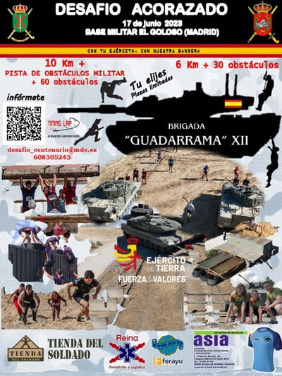 Desafío Acorazado: ¡La carrera de obstáculos que combina cultura militar y deporte! Para adaptarse a las preferencias de los participantes.