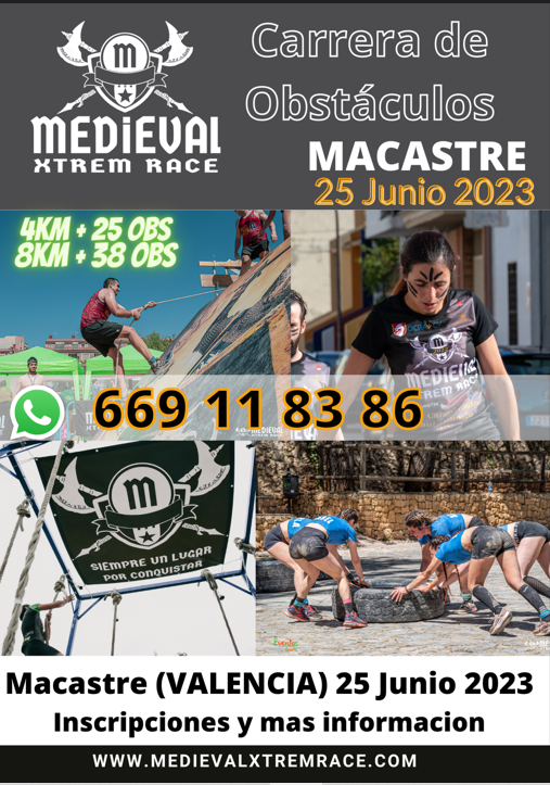 ¡Ya está aquí! La cuenta regresiva ha comenzado para uno de los eventos más esperados del año: la Medieval Xtrem Race.