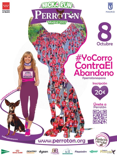 Prepárate para la XII edición de la Perrotón Madrid Nicka Run, el evento más divertido y solidario para los amantes de los animales.