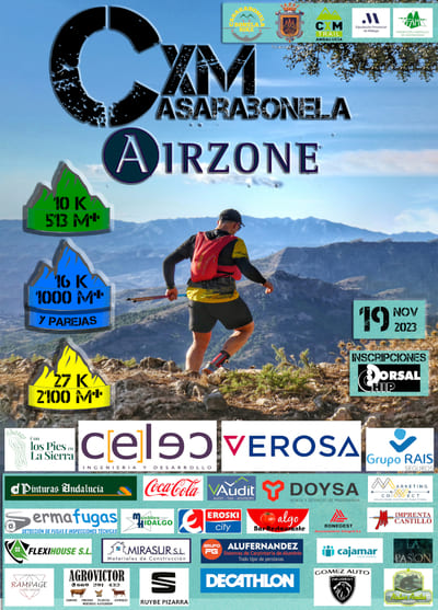 Prepárate para vivir una experiencia emocionante en la tercera edición de la CxM Casarabonela 27k 2023, una carrera de trail de 27 kilómetros.