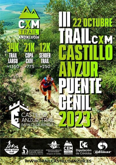 El III Trail Castillo Anzur 2023 está listo para emocionar a los amantes del trail running con un desafío en los paisajes de Puente Genil