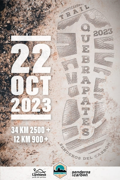 Prepárate para la Trail Quebrapates 34k 2023 que se llevará a cabo en la impresionante localidad de Laviana el domingo 22 de octubre.