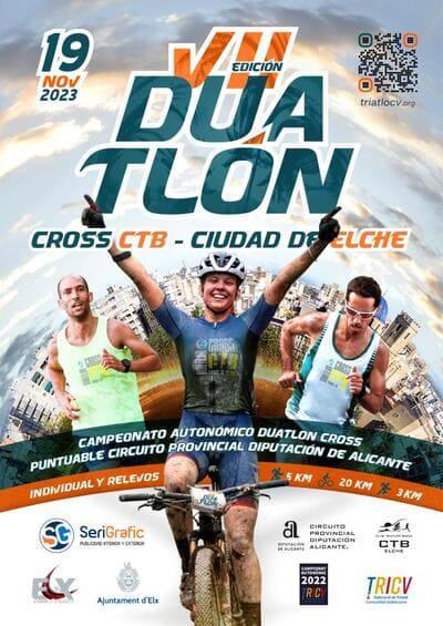 ¡Prepárate para una emocionante competencia llena de desafíos en el VII Duatlón Cross CTB Ciudad de Elche 2023