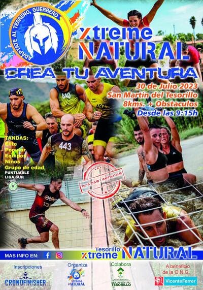 San Martin del Tesorillo se prepara para recibir a los amantes de la adrenalina y la competencia en la VII Xtreme Natural Tesorillo 2023