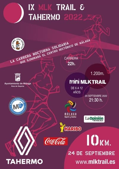 Prepárate para vivir una experiencia inolvidable en la novena edición de la MLK Trail & Tahermo 2023, una carrera nocturna histórica.